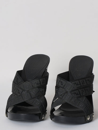 Fendi Zucca Heel Rovelle Bags