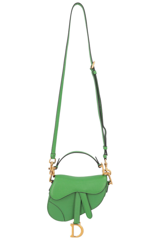 Christian Dior Micro Saddle Bag Green Rovelle Bags