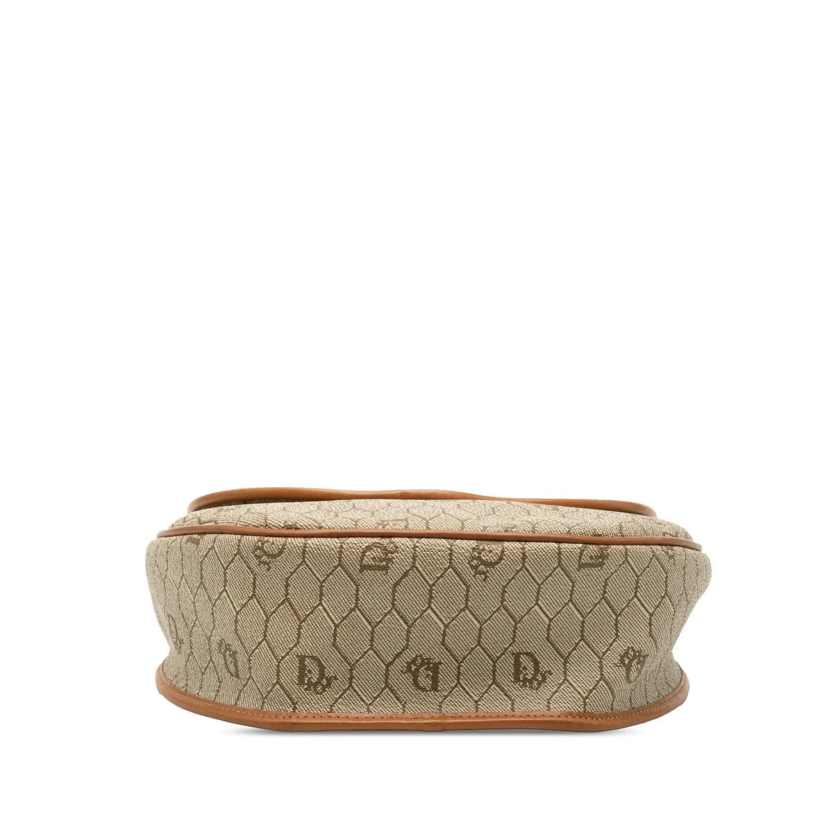 Brown Dior Honeycomb Canvas Crossbody Rovelle Bags