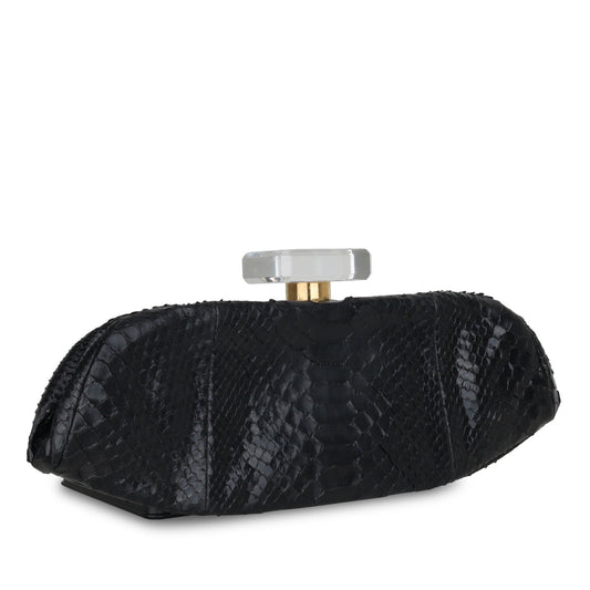 Chanel Timeless Leather Black Clutch Style 3 Rovelle Bags