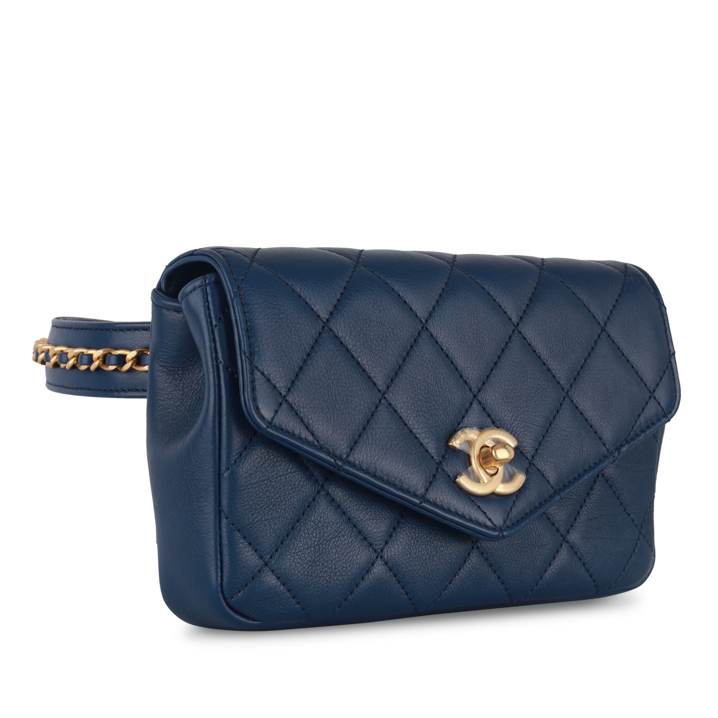 Chanel Luxury Leather Gold Handbag Style 16 Rovelle Bags