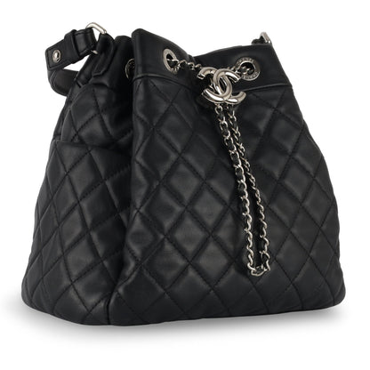 Chanel Luxury Lambskin Black Handbag Style 13 Rovelle Bags