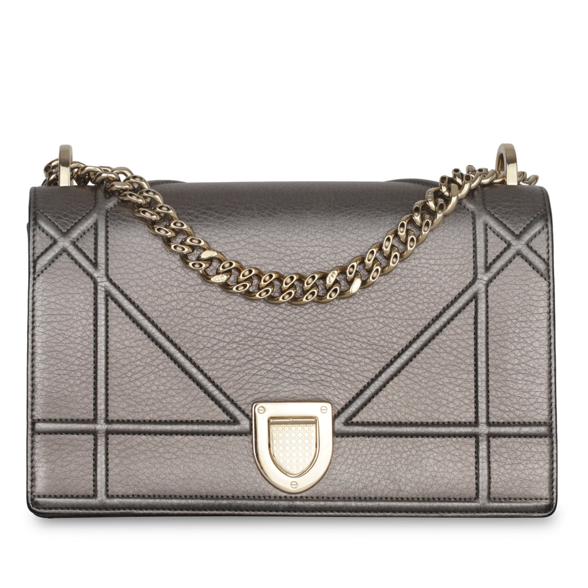 Dior Chain Leather Shoulder Bag Rovelle Bags