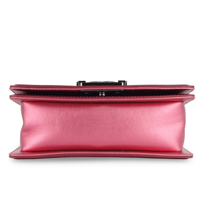 Chanel Boy Bag Leather Black Shoulder Bag Style 4 Rovelle Bags