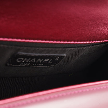 Chanel Boy Bag Leather Black Shoulder Bag Style 4 Rovelle Bags