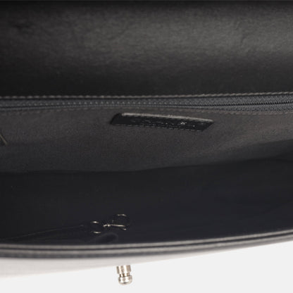 Chanel Classic Flap Lambskin Black Shoulder Bag Style 301 Rovelle Bags