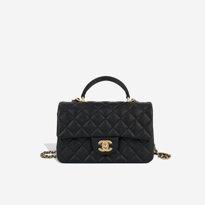 Chanel Classic Flap Bag - Mini Rectangular Top Handle Rovelle Bags