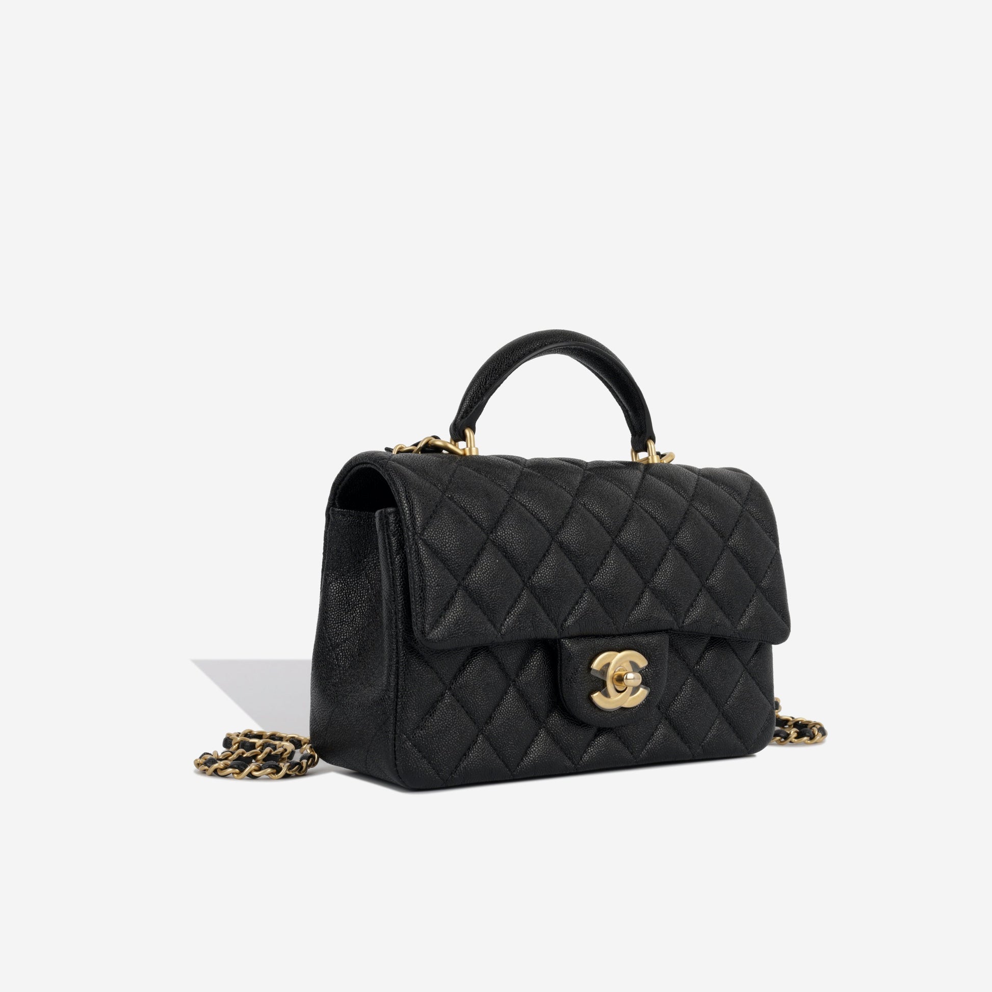 Chanel Classic Flap Bag - Mini Rectangular Top Handle Rovelle Bags