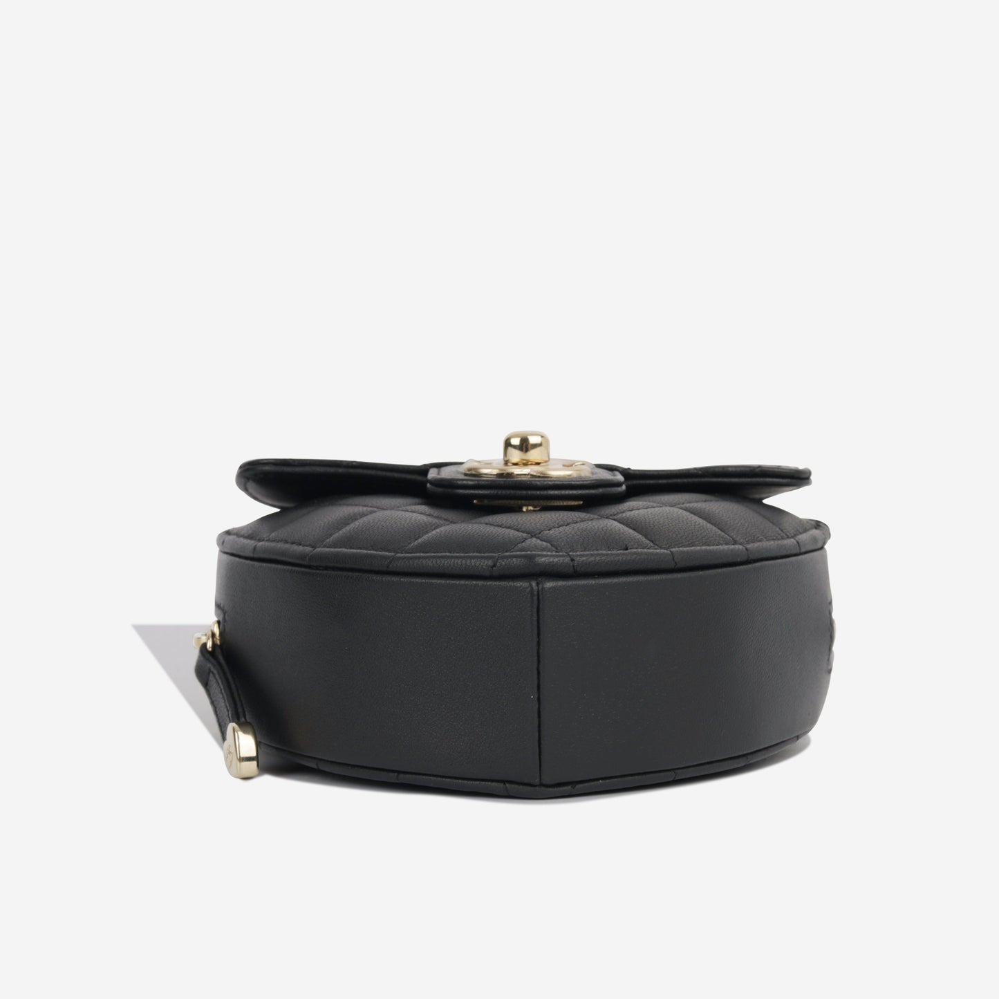 Chanel Luxury Lambskin Black Handbag Style 14 Rovelle Bags