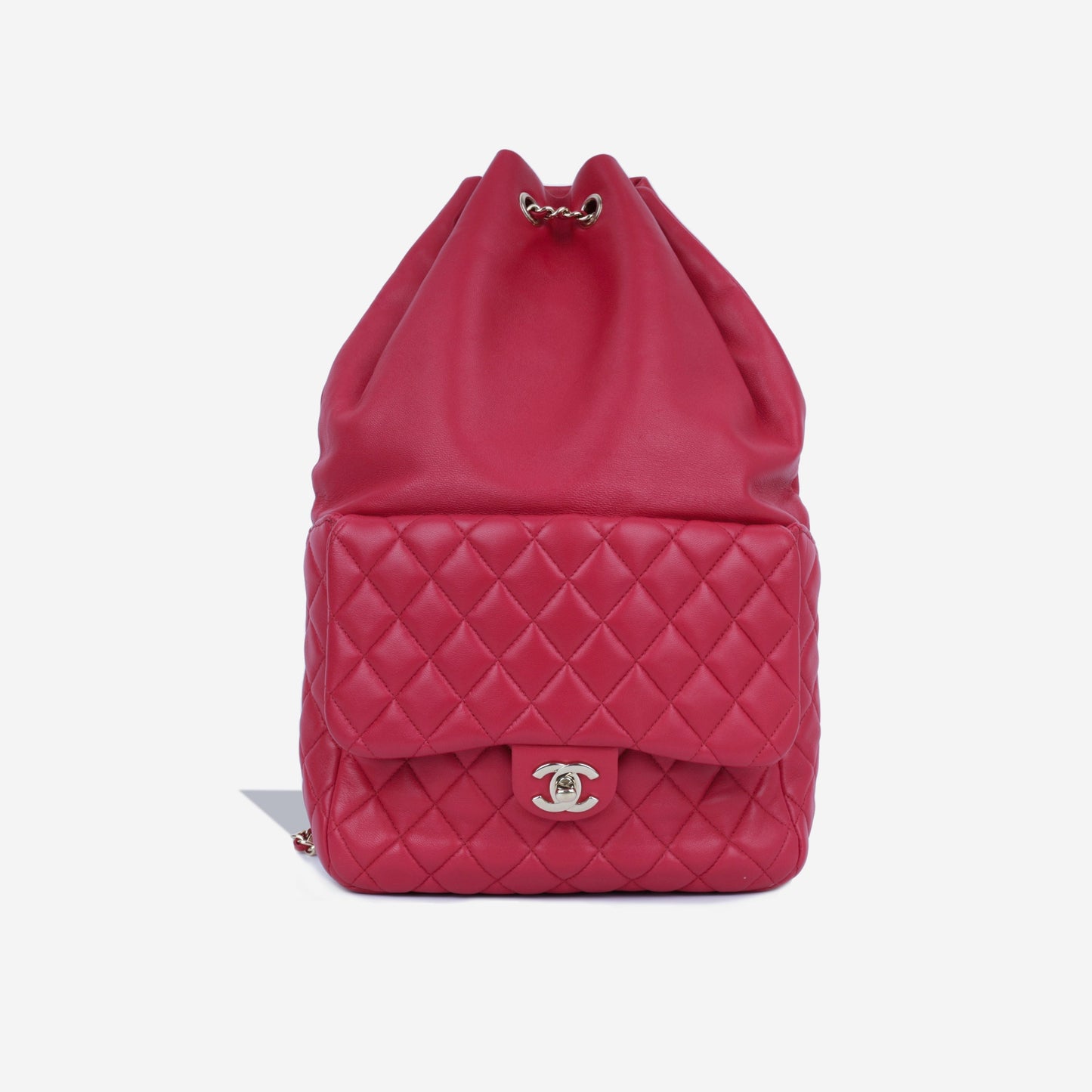 Chanel Luxury Lambskin Gold Backpack Style 2 Rovelle Bags