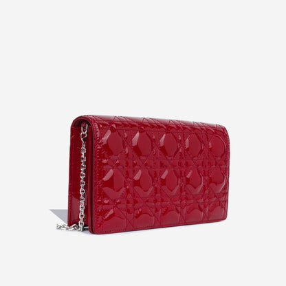 Dior Lady Dior Lou Chain Leather Crossbody Bag Rovelle Bags