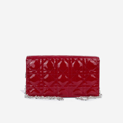 Dior Lady Dior Lou Chain Leather Crossbody Bag Rovelle Bags
