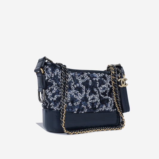 Chanel Small Gabrielle - Logo Motif Sequin Rovelle Bags