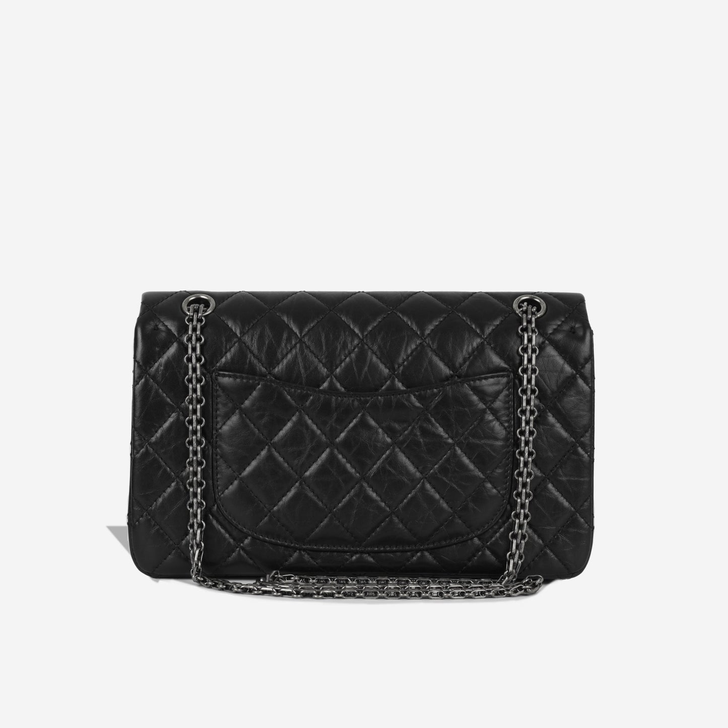 Chanel Classic Flap Calfskin Black Shoulder Bag Calfskin Rovelle Bags