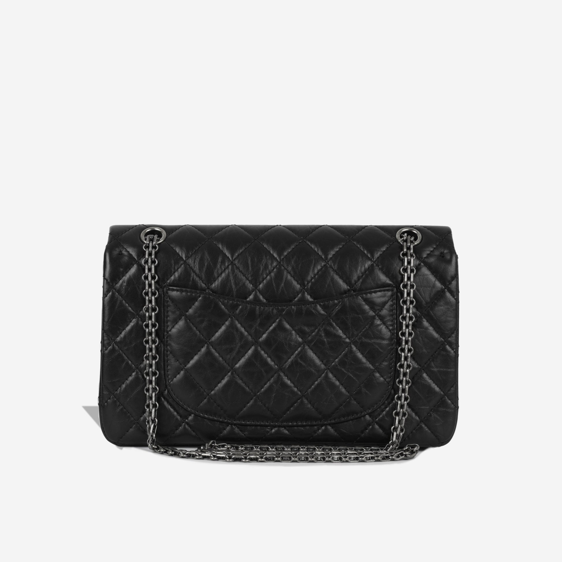 Chanel Classic Flap Calfskin Black Shoulder Bag Calfskin Rovelle Bags