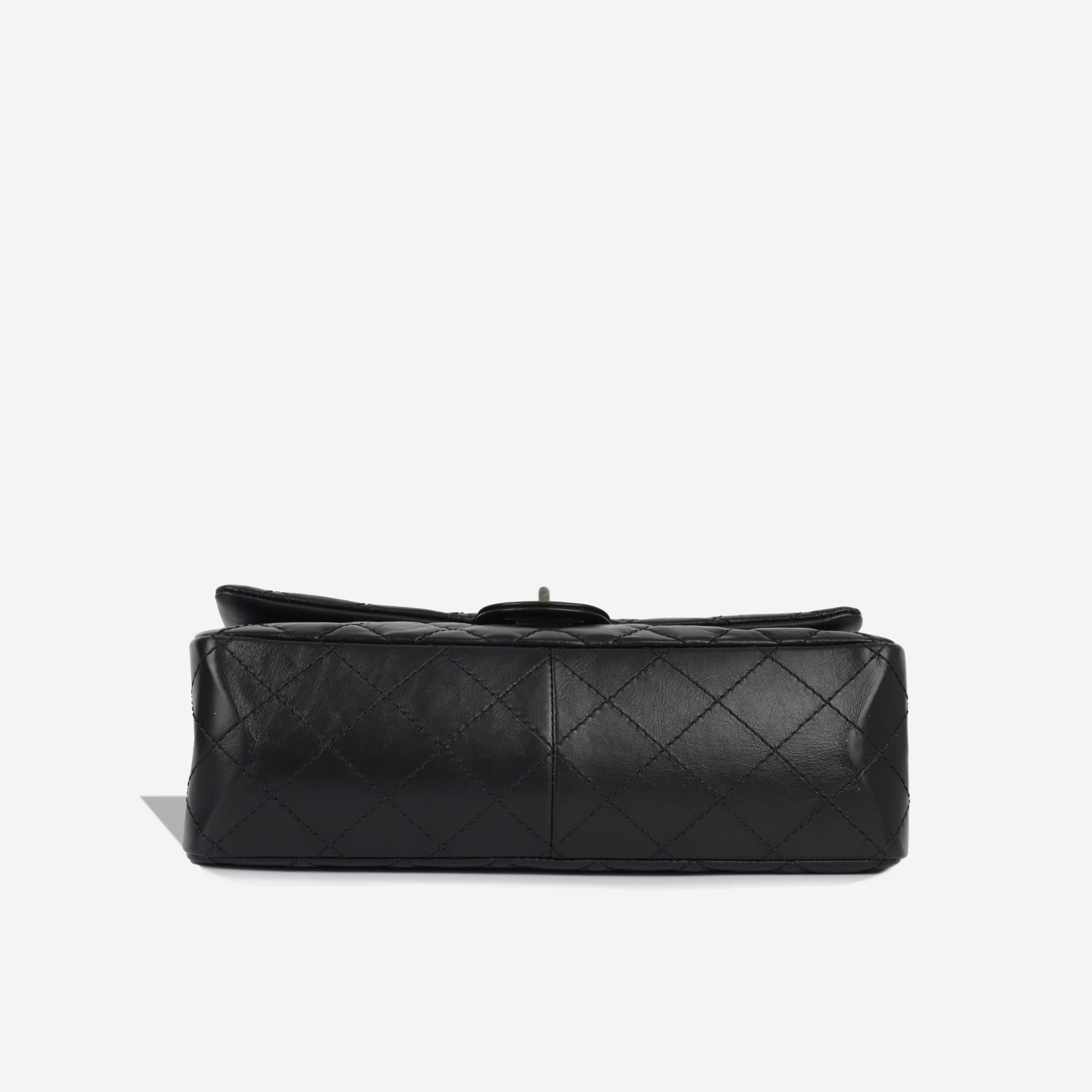 Chanel Classic Flap Calfskin Black Shoulder Bag Calfskin Rovelle Bags