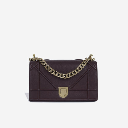 Dior Chain Leather Crossbody Bag Rovelle Bags