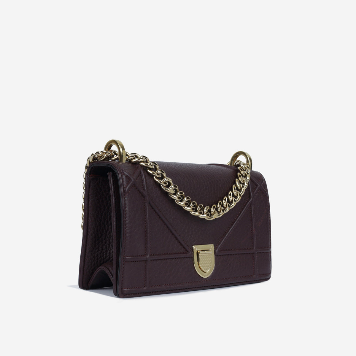 Dior Chain Leather Crossbody Bag Rovelle Bags