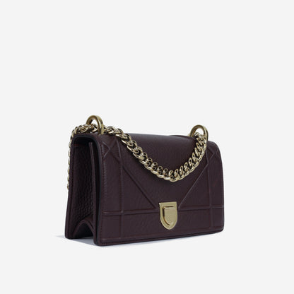Dior Chain Leather Crossbody Bag Rovelle Bags