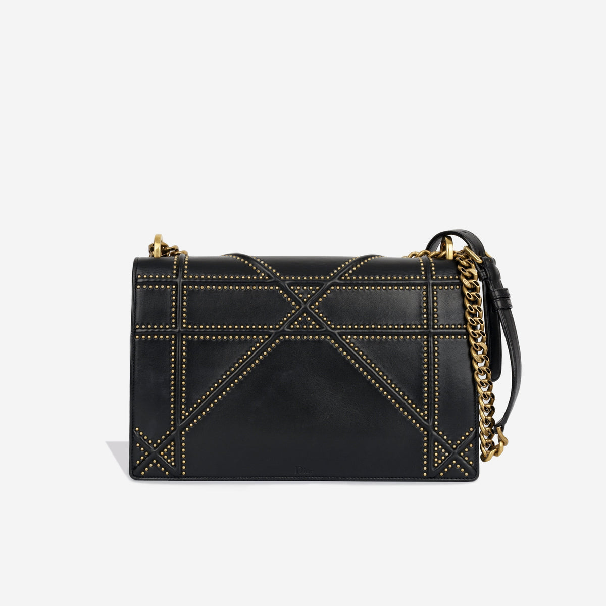 Dior Chain Leather Tote Bag Rovelle Bags