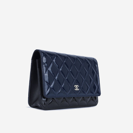 Chanel Wallet On Chain Lambskin Black Crossbody Style 7 Rovelle Bags