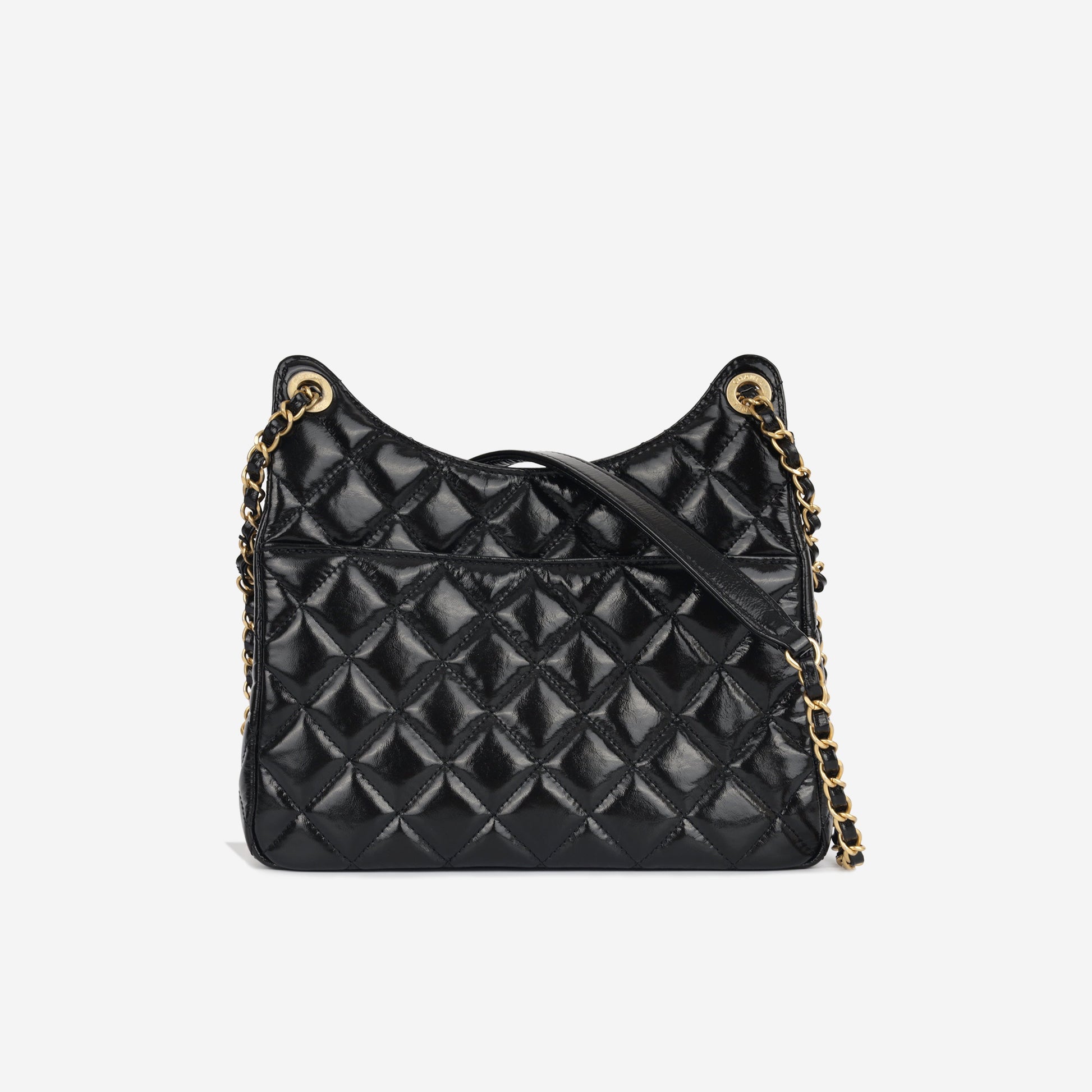 Chanel Medallion Calfskin Black Shoulder Bag Rovelle Bags