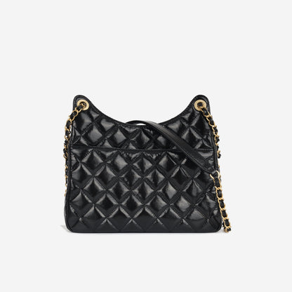 Chanel Medallion Calfskin Black Shoulder Bag Rovelle Bags