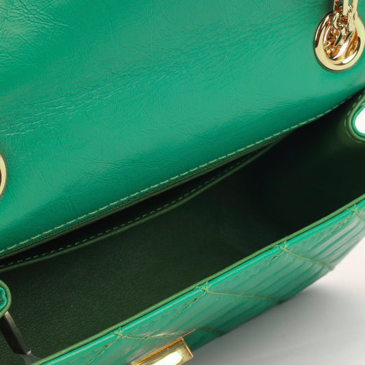 Chanel Mini Reissue 2 55 Handbag - Jade Green Calfskin Rovelle Bags