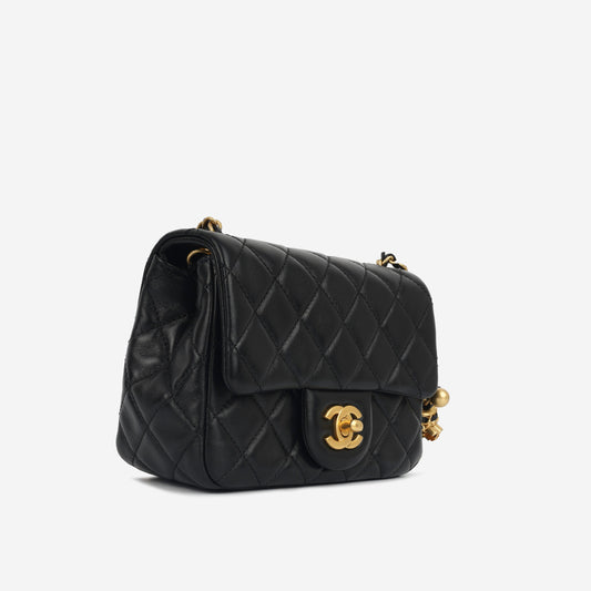 Chanel Mini Square Pearl Crush Rovelle Bags