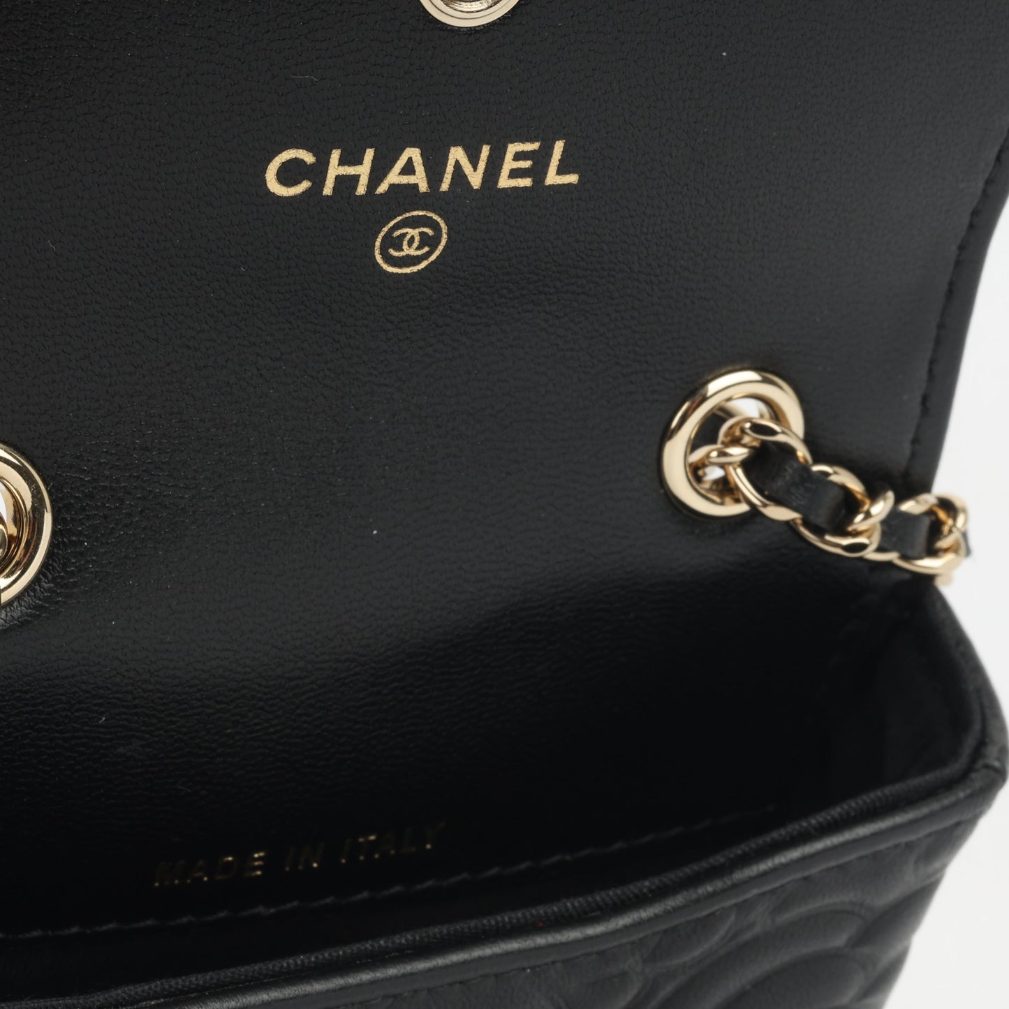 Chanel Luxury Lambskin Black Handbag Style 5 Rovelle Bags