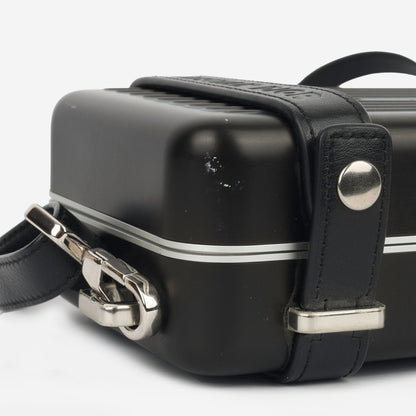 Dior Monogram Leather Mini Shoulder Bag Rovelle Bags