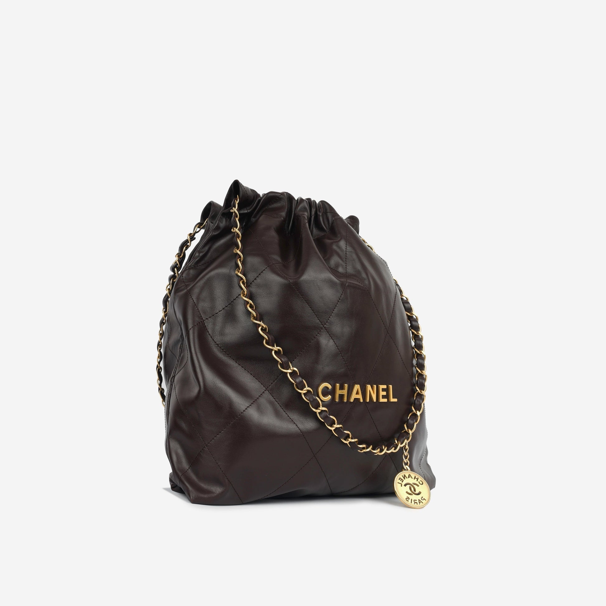 Chanel Luxury Calfskin Gold Tote Bag Style 3 Rovelle Bags