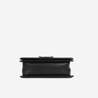 Chanel Boy Bag Lambskin Black Shoulder Bag Style 19 Rovelle Bags