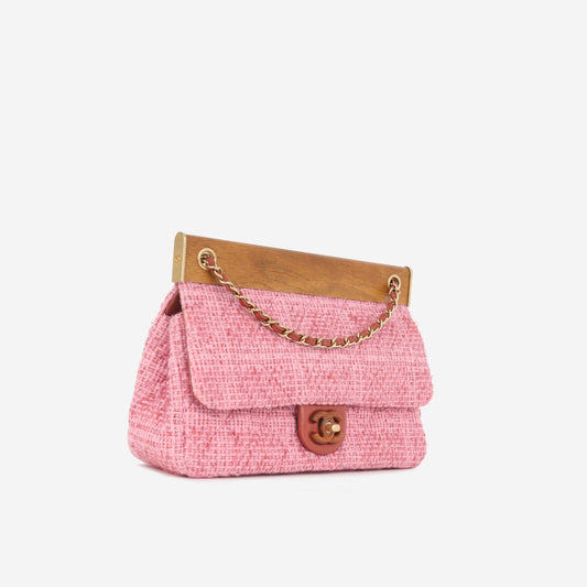 Chanel Small Knock On Wood Flap Rovelle Bags