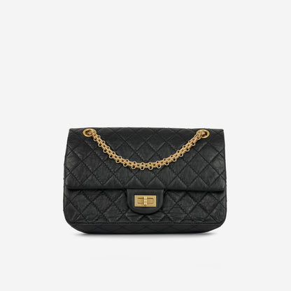Chanel Classic Flap Lambskin Black Shoulder Bag Style 9 Rovelle Bags