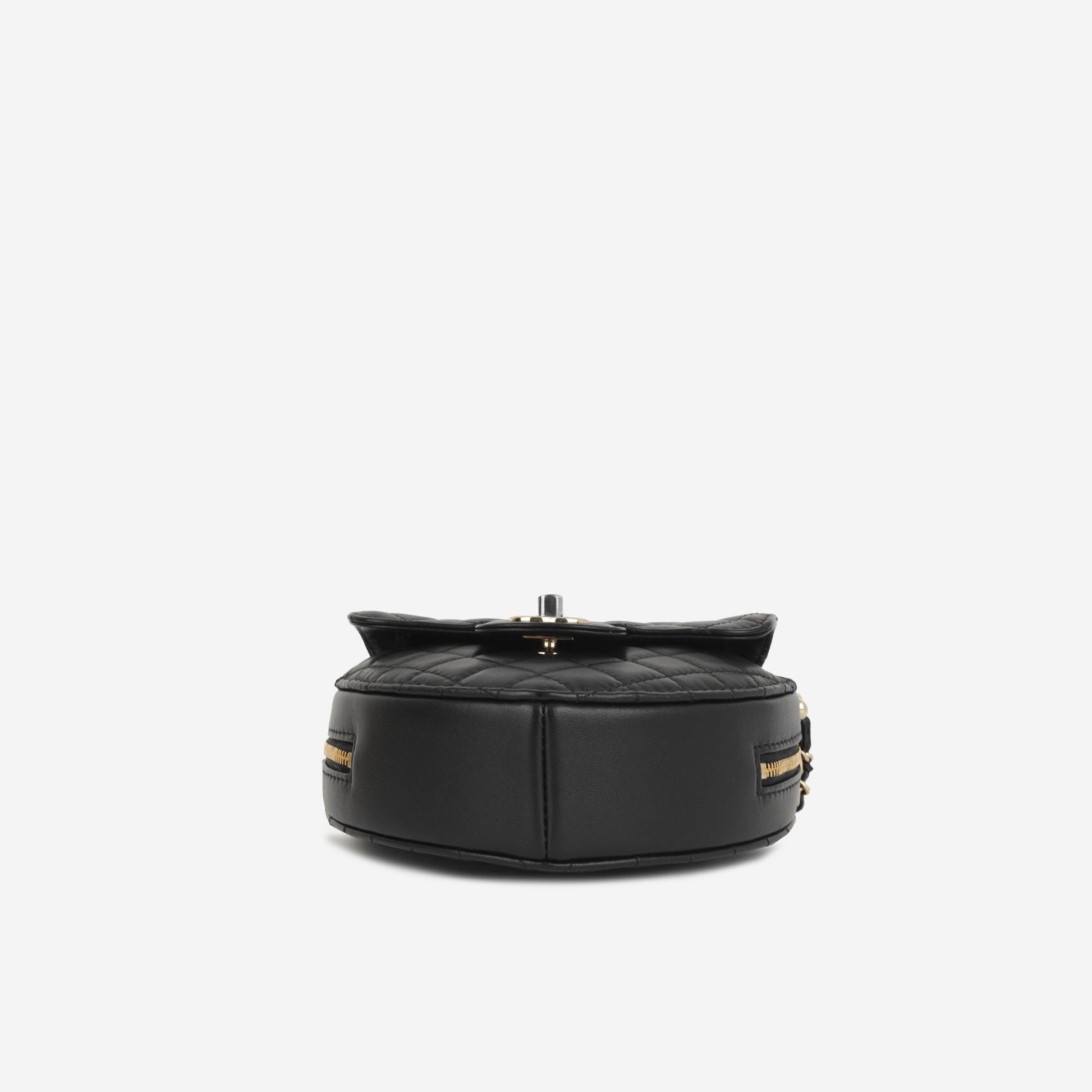 Chanel Luxury Lambskin Black Handbag Style 8 Rovelle Bags