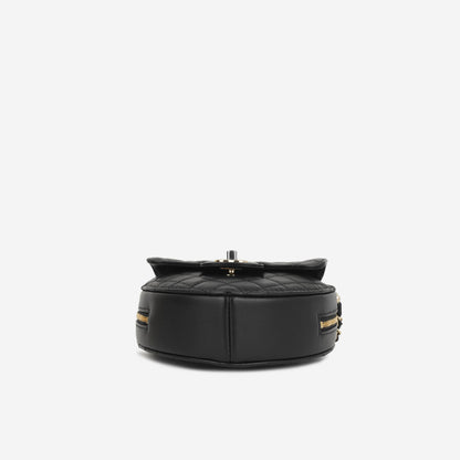 Chanel Luxury Lambskin Black Handbag Style 8 Rovelle Bags