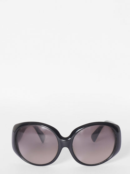 Fendi Black Oval Sunglasses Rovelle Bags