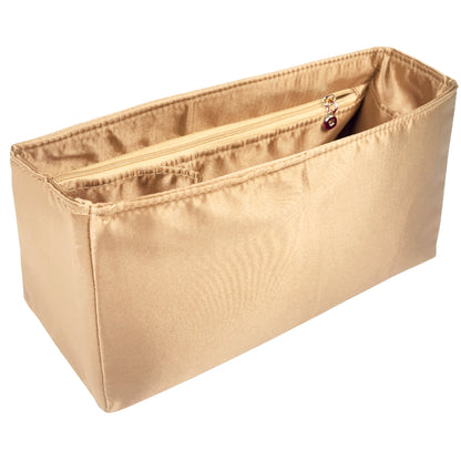 Organizer for [Sunshine Large, Fendi] Bag Insert (Silk, Full-width Zip and Open Pocket) Rovelle Bags