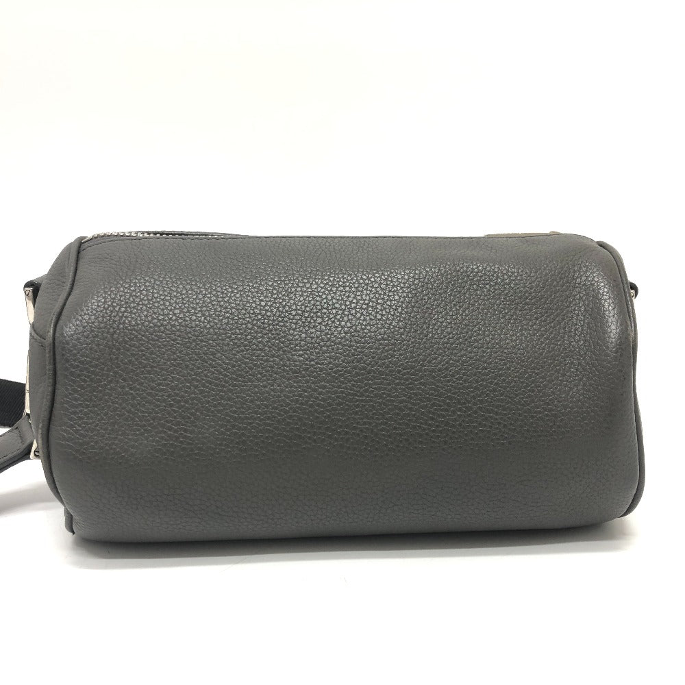 Dior Shoulder Bag leather gray Atelier Roller Bag, Cylindrical Women Rovelle Bags