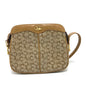 CELINE Shoulder Bag PVC / Leather beige C Macadam Women