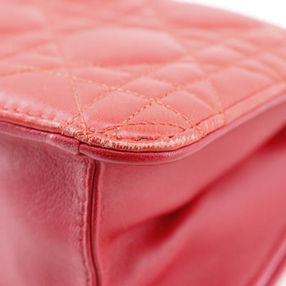Christian Dior Shoulder Bag S0252OTRI M79D lambskin Red/pink 2-way clutch Canage ChainShoulder Women Rovelle Bags