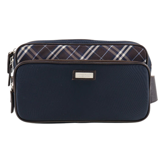 BURBERRY BLACK LABEL Waist bag Nylon Navy mens