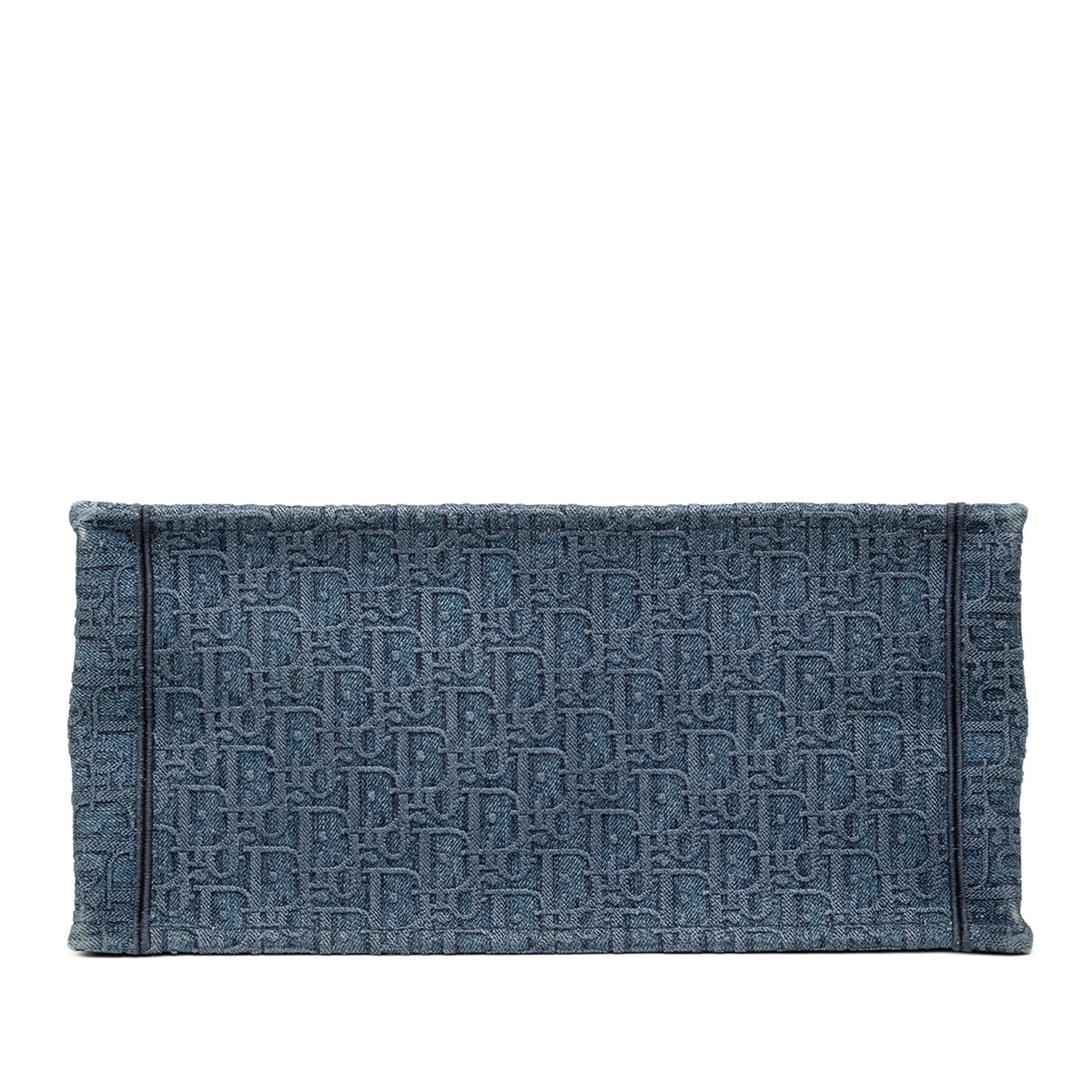 Blue Dior Medium Oblique Denim Book Tote Rovelle Bags