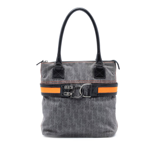 Blue Dior Diorissimo Trotter Denim Flight Tote Rovelle Bags
