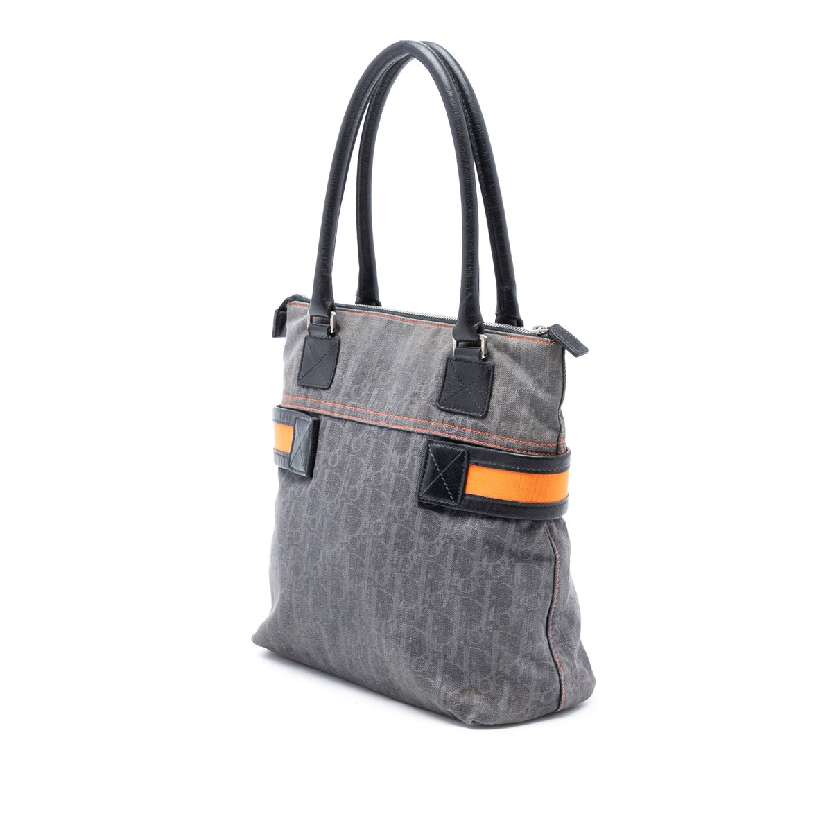 Dior Diorissimo Leather Tote Bag Blue Rovelle Bags