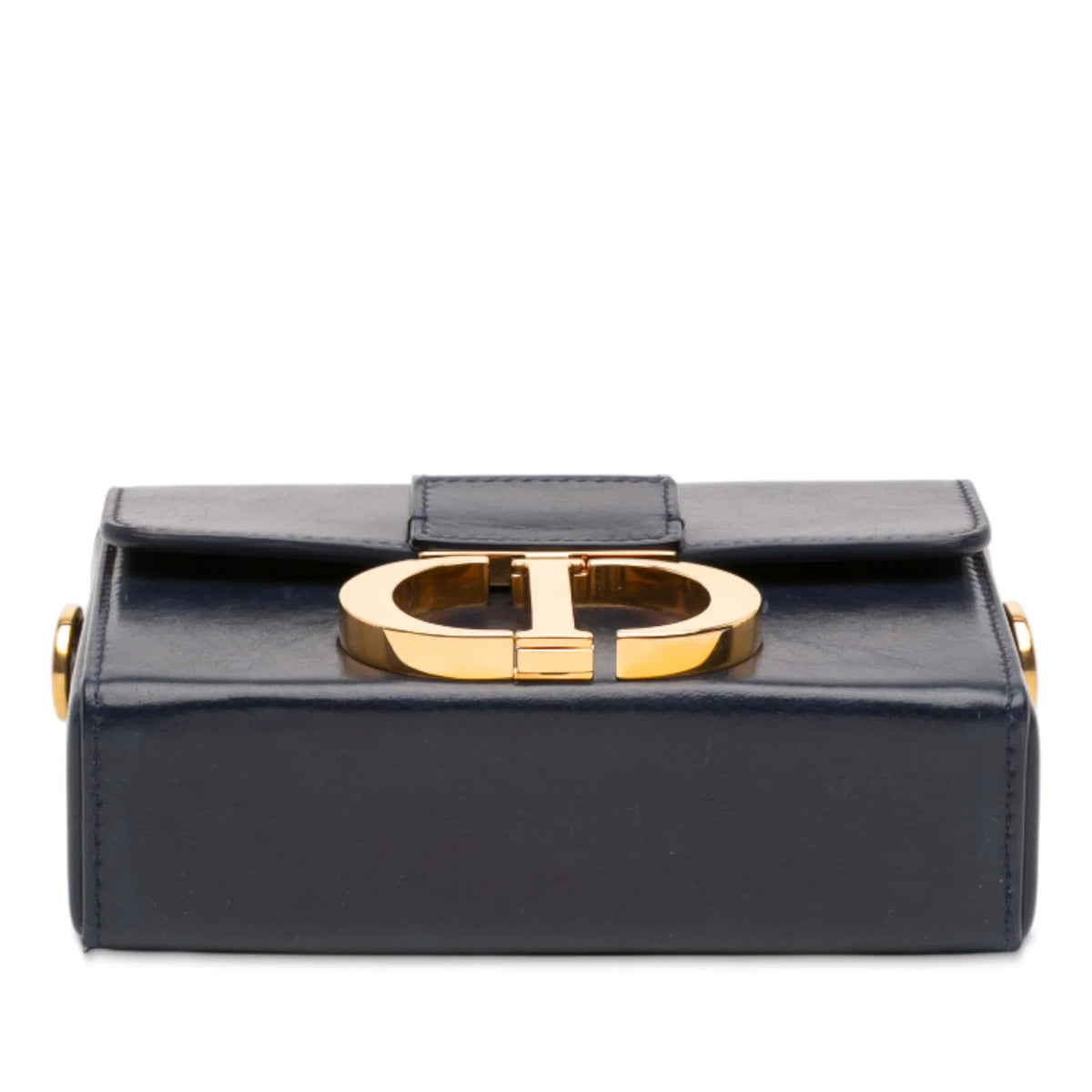 Blue Dior Leather 30 Montaigne Box Bag Rovelle Bags