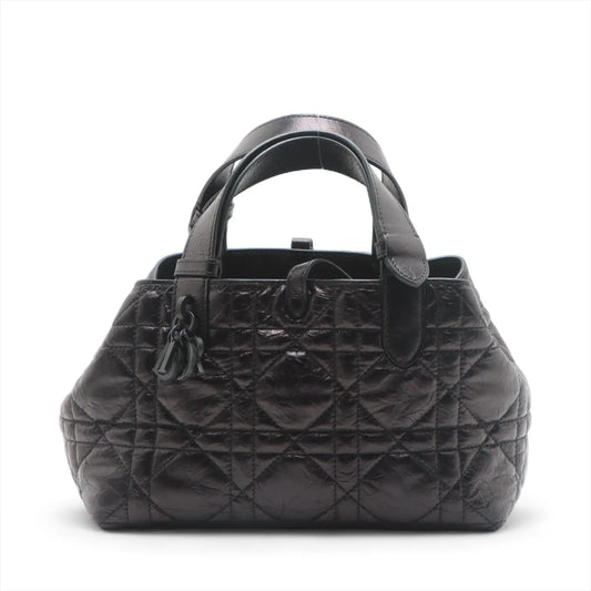 Christian Dior Black Macrocannage Leather Small Toujours Bag [Clearance Sale] Rovelle Bags