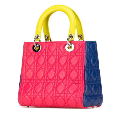 Dior Lady Dior Quilted Leather Handbag Rovelle Bags