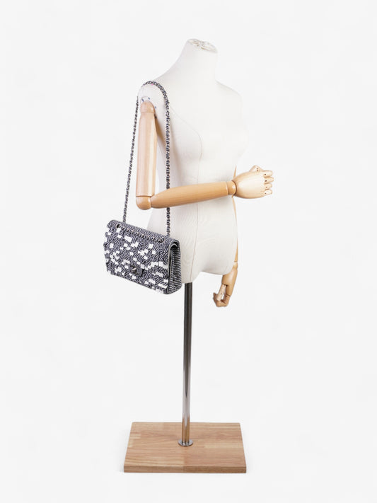 Chanel Luxury Leather Silver Shoulder Bag Silver Rovelle Bags